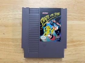 Lot Of 4 Nintendo NES Game Cartridges Skate Or Die Renegade Iron Sword Winter