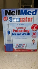 NEW Unopened Box-Neilmed Sinugator Cordless Pulsating Iodine-Free Nasal Wash