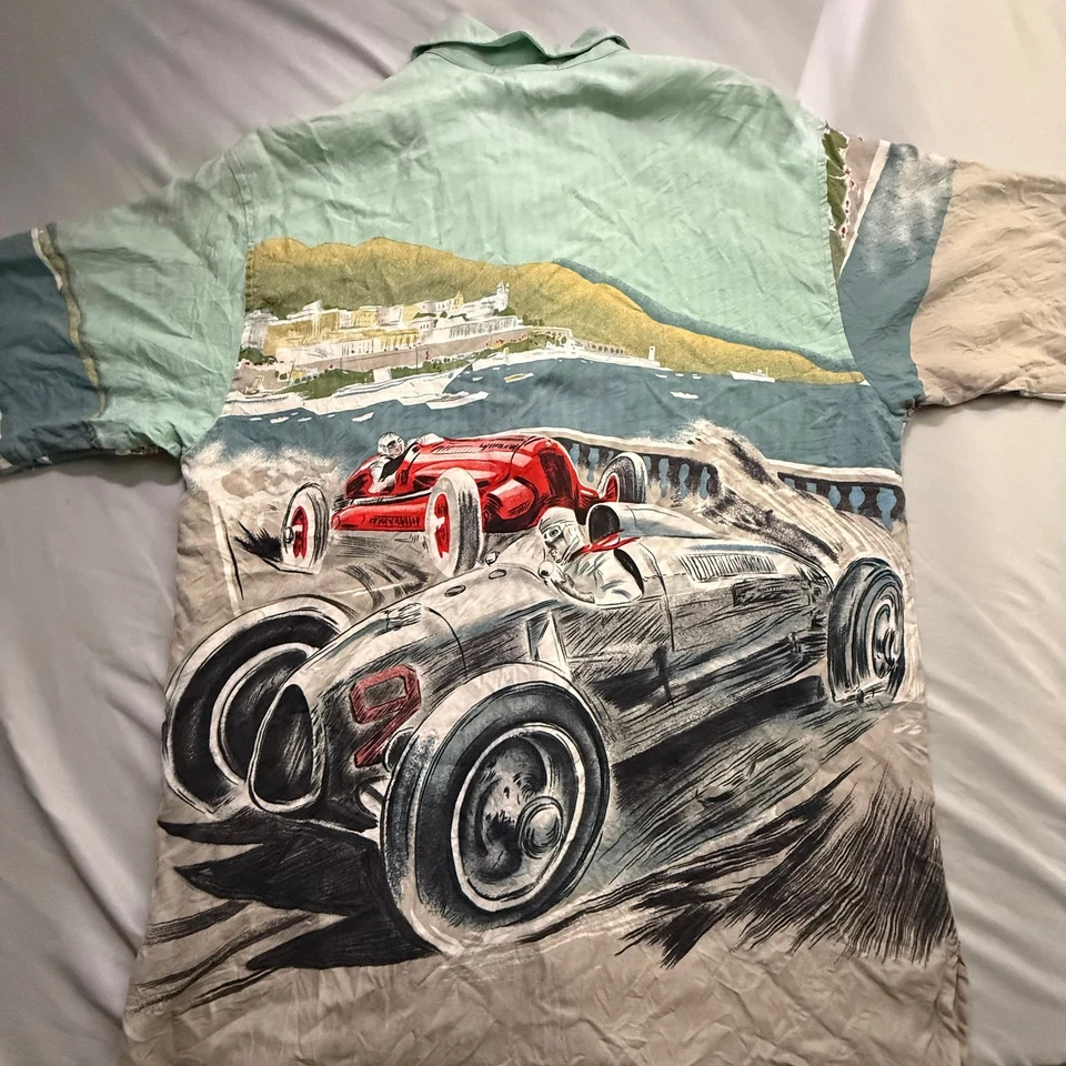 Tulliano Grand Prix Car Hawaiian Shirt - Image 3 of 3