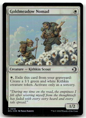 #ad #ad Goldmeadow Nomad #18 Foil NM ECL Magic MTG $2.16