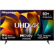 Hisense 55A6N 55 Zoll Smart TV Fernseher HDR 4K UHD AI Upscaler Netflix Dolby