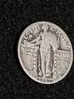 1927 Standing Liberty Quarter 25C Silver Circulated Uncertified US Coin