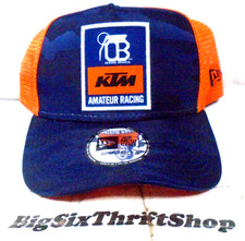 KTM Orange Brigade Amateur Racing Team Mesh New Era Adjustable Snapback Cap Hat