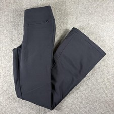 The North Face WindWall Snow Pants Womens 6 Black Softshell Fleece Lined Ski