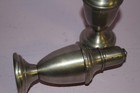 Vintage pewter salt & pepper shakers — photo 2