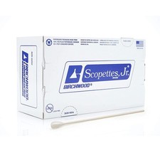 Scopettes Jr. OB/GYN Swab Paper Shaft / Rayon Swab 1 Case s 