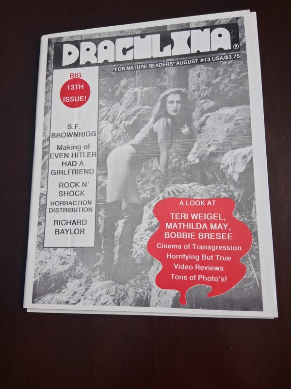 Draculina Big 13th Issue Magazine 1992 No.13 Rare OOP