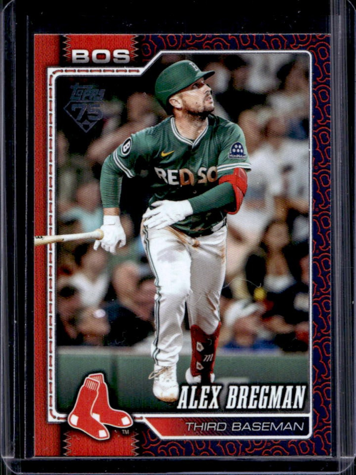 2026 Topps Alex Bregman Team Color Border Variation SP #135 Red Sox