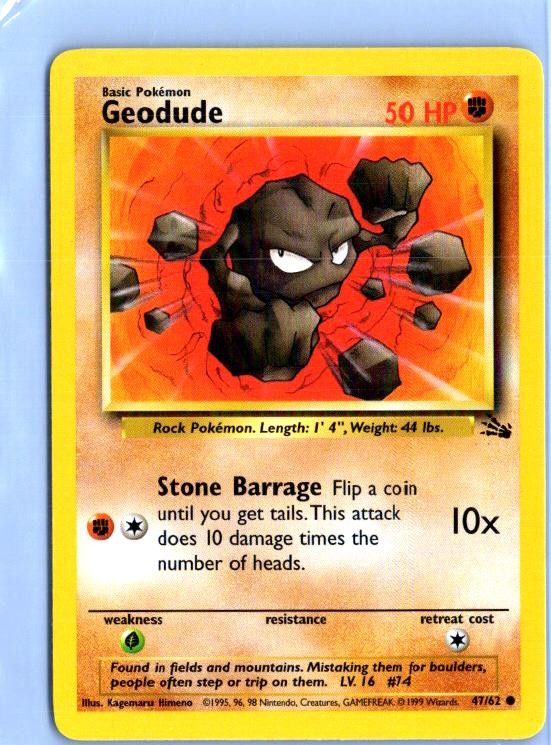 Fossil #47/62 Geodude