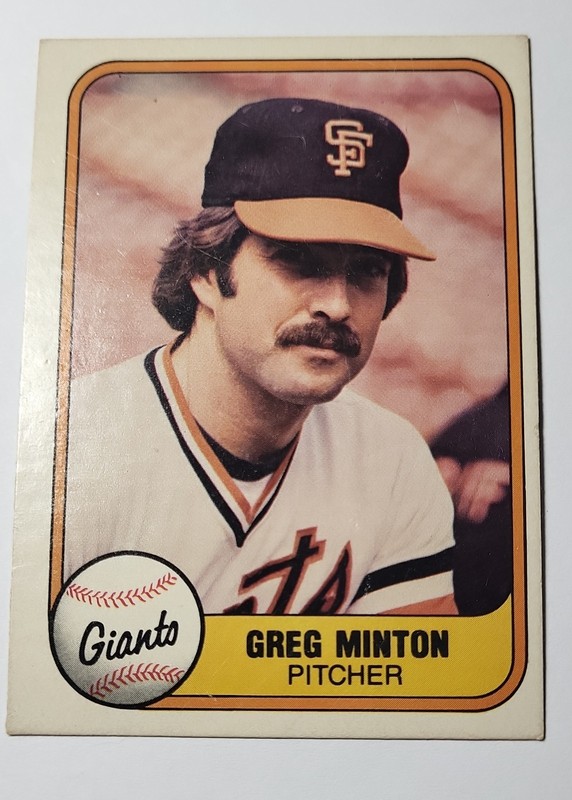 1981 Fleer - Greg Minton #449