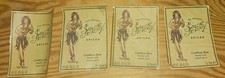 5x Sailor Jerry Spiced Rum Original Bottle Labels Collectible Tattoo Style