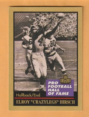 Elroy Hirsch Los Angeles Rams 1991 ENOR Pro Football HOF #66 Michigan Wolverines