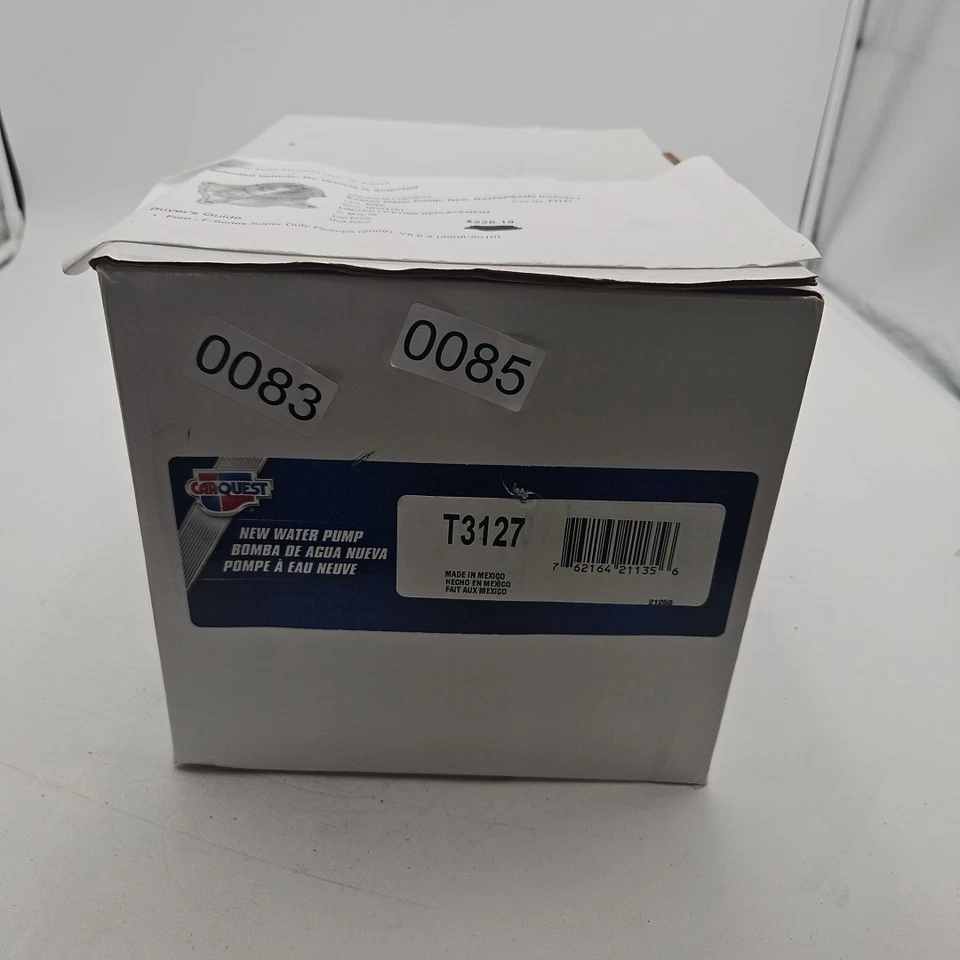 Nueva bomba de agua T3127 para camioneta Ford Super Duty F250 F350 F450 F450 2008-2010 Foto 2 de 4