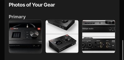 Antelope Audio Zen Go Synergy Core Desktop USB Type-C Audio Interface