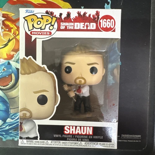 Funko Pop Movies: SHAUN #1660 Shaun of the Dead Specialty Series w/Protector