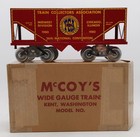 McCoy 1000-80 Standard Gauge TCA 1980 National Convention Coal Car EX/Box — photo 1