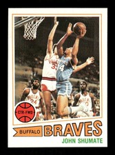 1977-78 Topps #104 John Shumate  NM, well centered  BXCP66