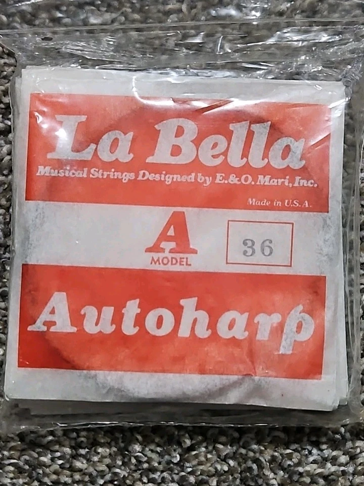 La Bella A Autoharp Strings NOS #26-#36 - Image 2 of 3