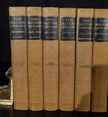 THE NATURE LIBRARY ~ COMPLETE 17 Vol. Set ~ 1920 ~ Birds Fish