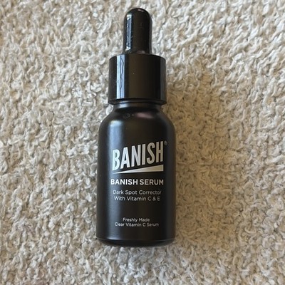 BANISH Dark Spot Corrector Serum Vitamin C + E Brightening Face Serum 15ml