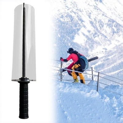 Skiwachsbürstengriff-Set mit Schaftgriffabdeckung für Reisesportski
