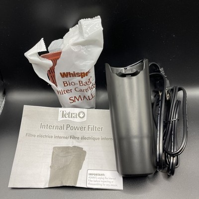 Tetra Whisper Internal Power Filter (1-4 Gallons)   Tested & Working