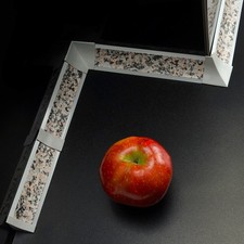 1,5m - 3m ABSCHLUSSLEISTE 23mm & 37mm Winkelleiste Tischplatte Arbeitsplatte