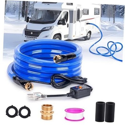  Heated Water Hose for RV, Water Line Freeze Protection, 5/8'' Inner 15FT