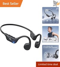 Bone Conduction Headphones Waterproof Bluetooth 5.4 Open Ear Sport Earbuds
