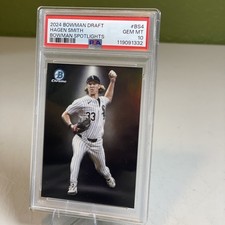 2024 Bowman Draft - Bowman Spotlights / Spotlight - Hagen Smith SP BS-4 - PSA 10