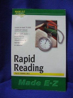 Rapid Reading Made E-Z, Scheele, Paul R., Very Good Book