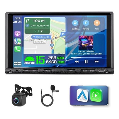 Toyota Sequoia 2001-2002 Car Stereo 7 Android 15 Wireless CarPlay GPS
