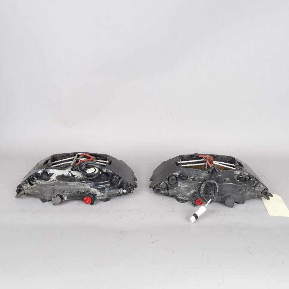 Juego de pinzas de freno delanteras Porsche 911 993 1995-1998 par Brembo OEM usadas Foto 4 de 4