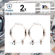 2x ORIGINAL® Fa1 Rohrverbinder, Abgasanlage für Toyota AURIS BMW 1 X3 5