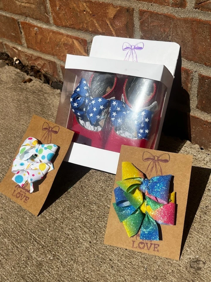 Custom Mary Jane Flat Shoes For Baby Toddler- Pageants Birthdays Holidays Etc - Image 3 of 4