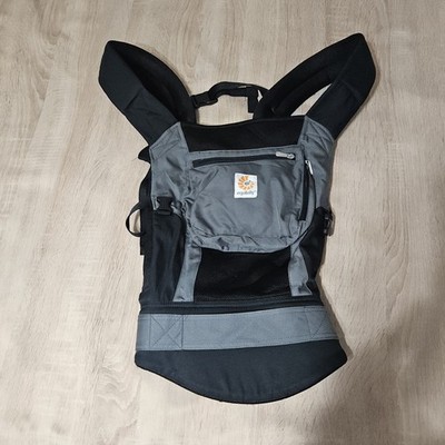 Ergo Baby Ergobaby Performance Baby Carrier With Sun Hood Charcoal Black