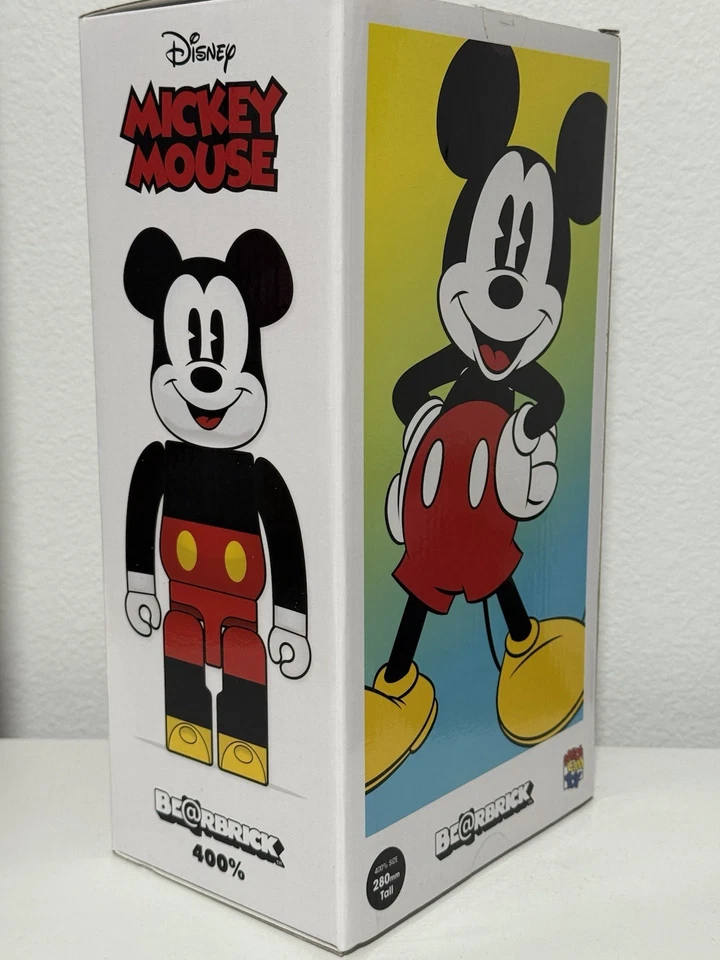 Juguete Bearbrick Be@rbrick Mickey Mouse 400 % Medicom 2018 Foto 4 de 4