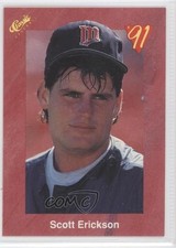1991 Classic Update Red Travel Edition Scott Erickson #T16 1d5