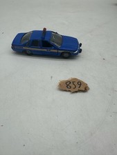 2002 Chevy Caprice Police Car Diecast Toy Blue Opening Doors