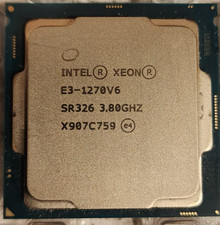 Lot of 9 Intel Xeon E3-1270 v6 SR326 3.80GHz 8MB Quad Core LGA1151 CPU Processor