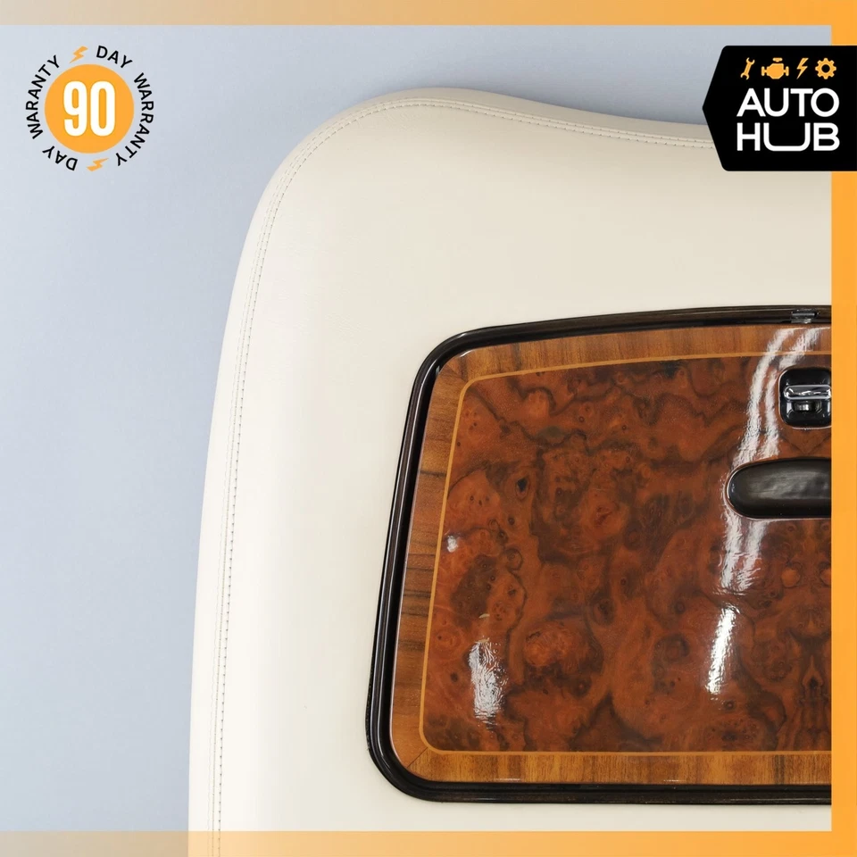 00-02 Rolls Royce Silver Seraph panel trasero cubierta de asiento delantero izquierdo o derecho OEM Foto 2 de 4