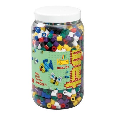 Hama Maxi Bügelperlen, 1400 Perlen