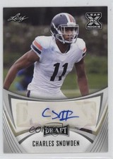 2021 Leaf Draft Auto Charles Snowden #BA-CS2 Auto 1cx3