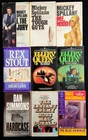 Mickey Spillane, Ellery Queen, Ross Macdonald+~Lot 9 VTG Classic Detective PB~VG
