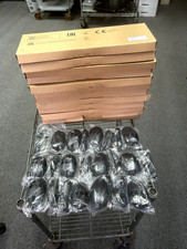 HP 320 Black Slim Wired USB Keyboard L96909-001  Mouse L96910-001 Lot of 12