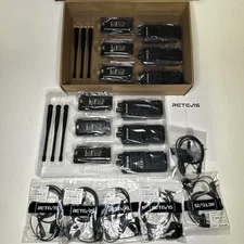 Retevis RT86 UHF Long Range Walkie Talkie Set Of 6 Two Way Radios For Warehouse