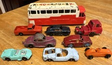 Imagen de Vintage metal Diecast Toy Vehicle Collection/Lot Cars Trucks & Bus