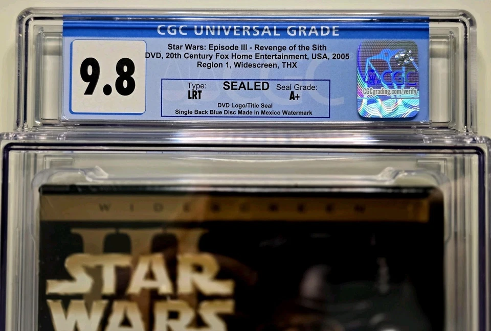Star Wars: Episode III - Revenge of the Sith (DVD, 2005) New Sealed CGC 9.8 A+ - Image 2 of 3