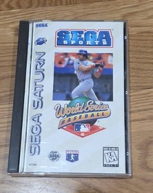Sega Saturn VA1 with World Series Baseball