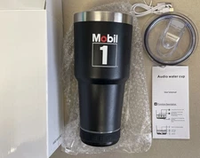 Mobile 1 Audio drinking cup tumbler bluetooth stainless steel 30 Oz